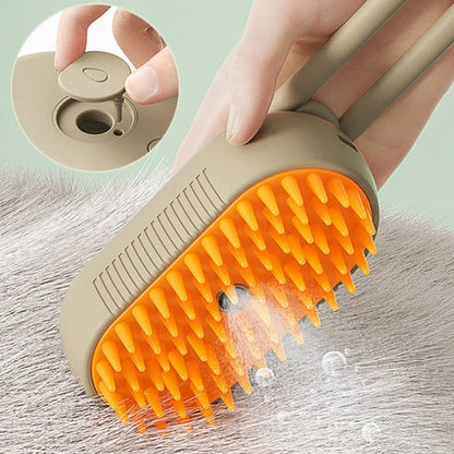 Aaponminimarket Cat Grooming Brush with Steam