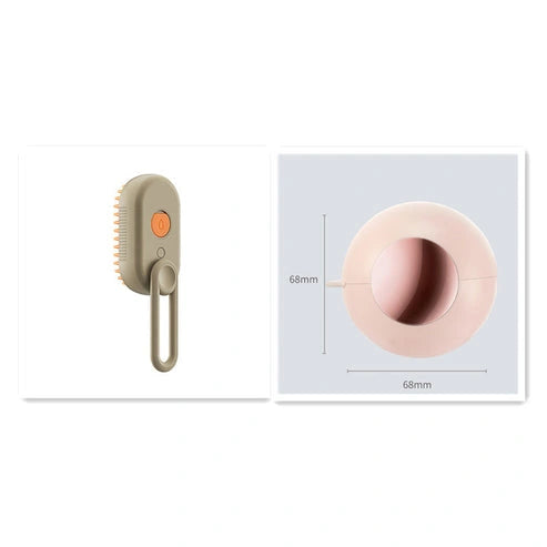 Aaponminimarket Cat Grooming Brush with Steam
