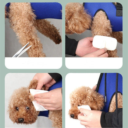 Aaponminimarket Cat and Dog Grooming Hammock Set