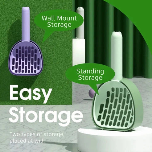 Aaponminimarket Cat Litter Scoop Plastic Cats Poop Scoop