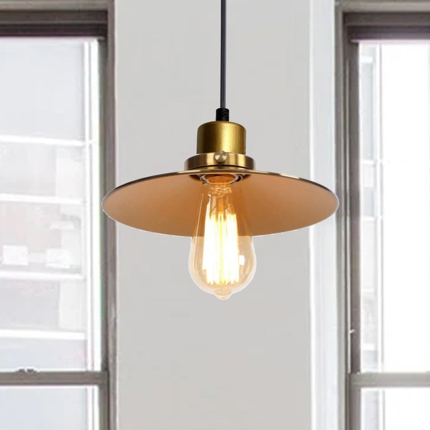 Black & Gold Pendant Lights