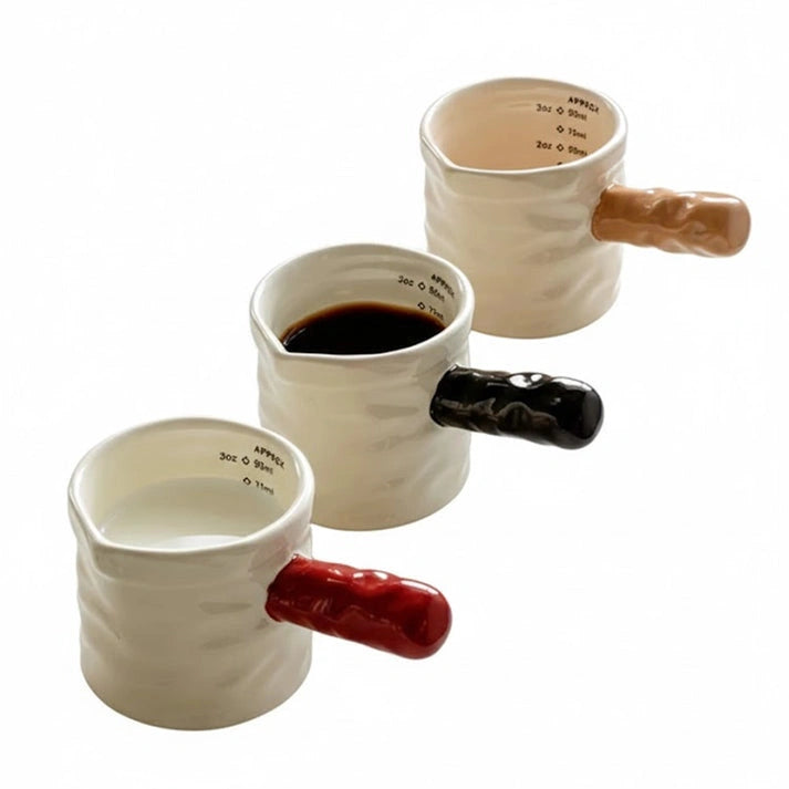 Aaponminimarket Ceramic Coffee Measuring Cup