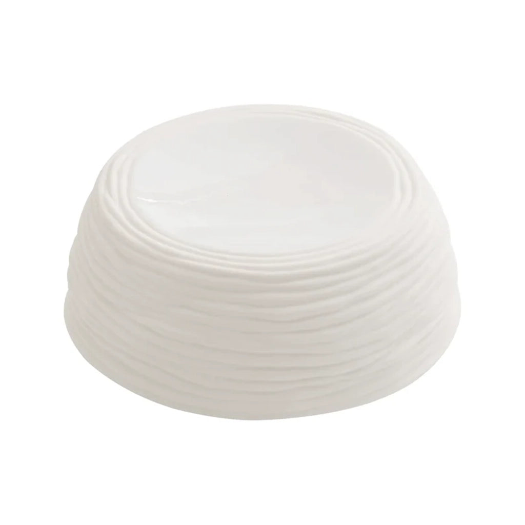 Aapon mini market -Ceramic Ripple Texture Dessert Plate