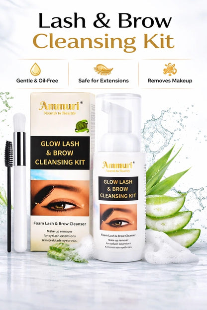 Aaponminimarket Ammuri Lash & Brow Cleansing Kit
