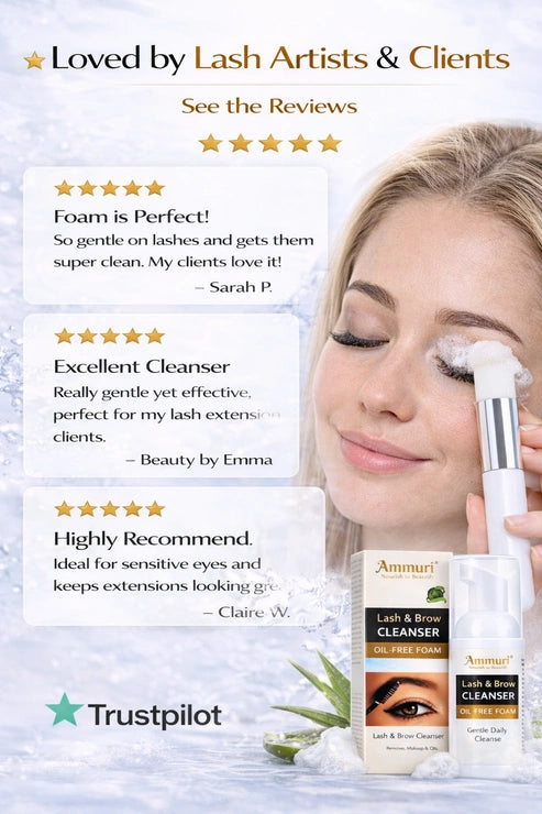 Aaponminimarket Ammuri Lash & Brow Cleansing Kit