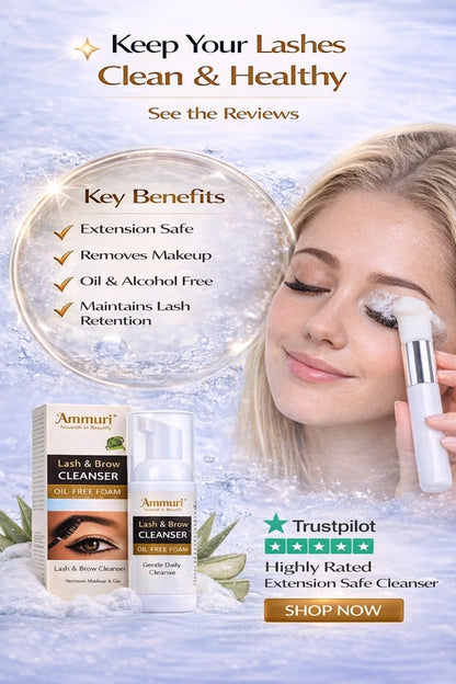 Aaponminimarket Ammuri Lash & Brow Cleansing Kit