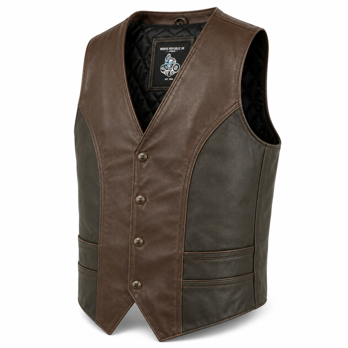 Men’s Vintage Leather Vest