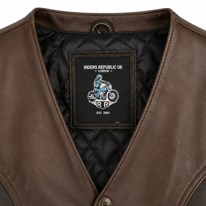 Men’s Vintage Leather Vest