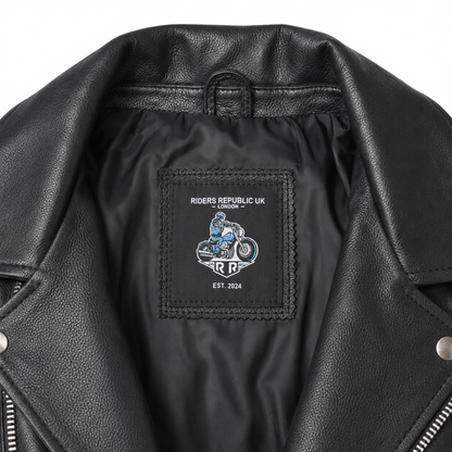 Men’s Brando Leather Biker Jacket