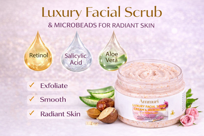 Aapon Mini Market Ltd - Ammuri Skincare Retinol Facial Scrub - Exfoliating Cream