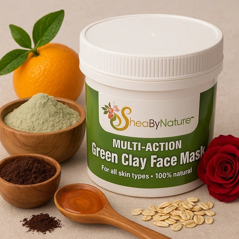 Aaponminimarket Multi-action Anti-Ageing French Green Clay Face Mask