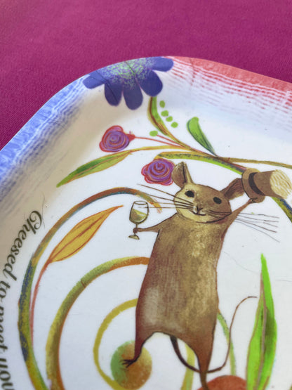 Aapon mini market - Cheese Positivity Rectangular Serving Tray