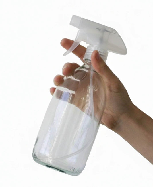 Aaponminimarket Clear Glass Spray Bottle - 500ml