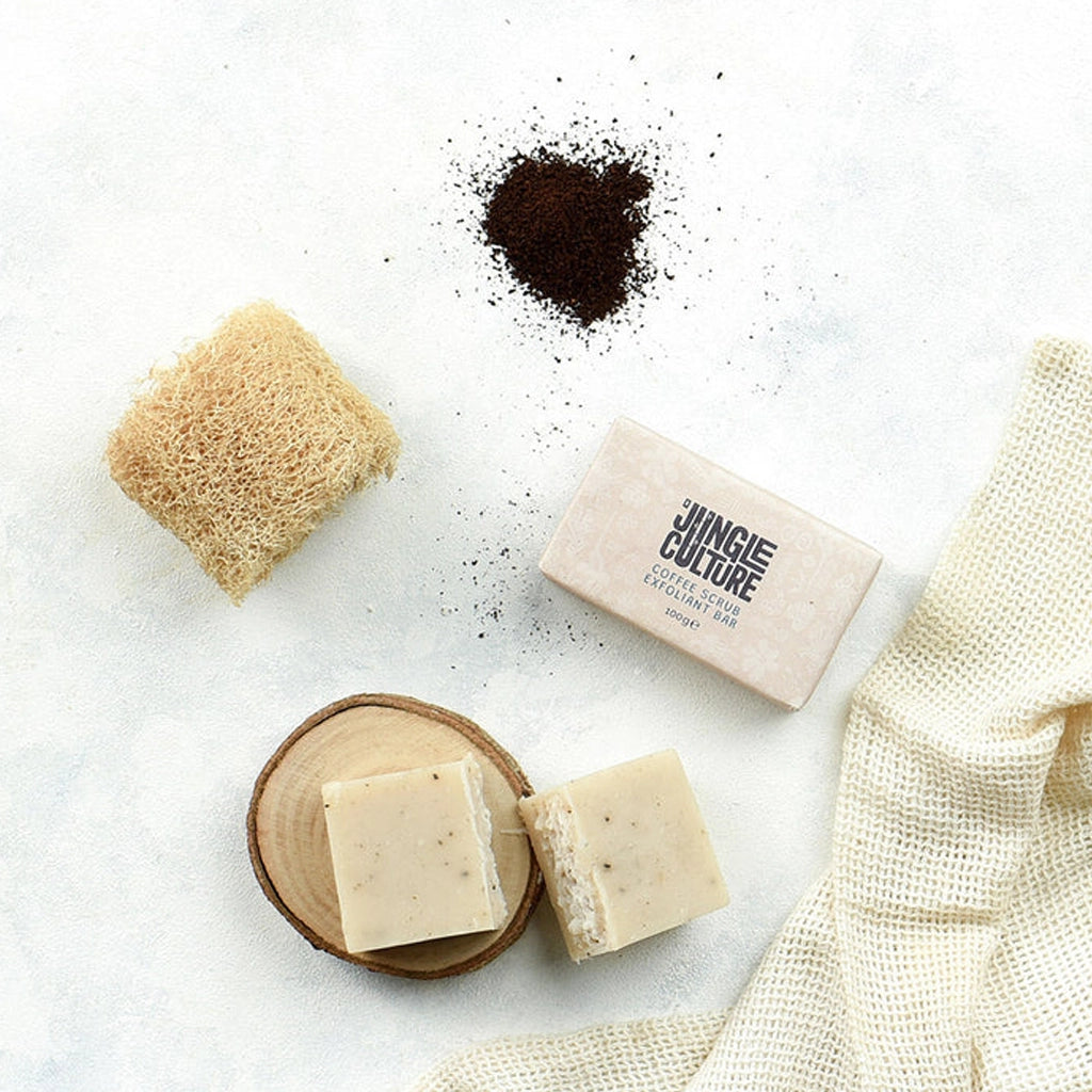 Aapon Mini Market Ltd Coffee Scrub Natural Exfoliant Soap Bar