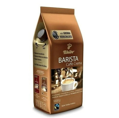 Aaponminimarket Coffee beans Tchibo Kawa  Barista Caffe Crema 1KG ziarnista