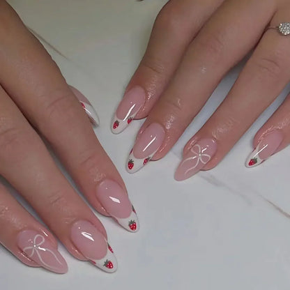 Colorful 3D Press-On Nails