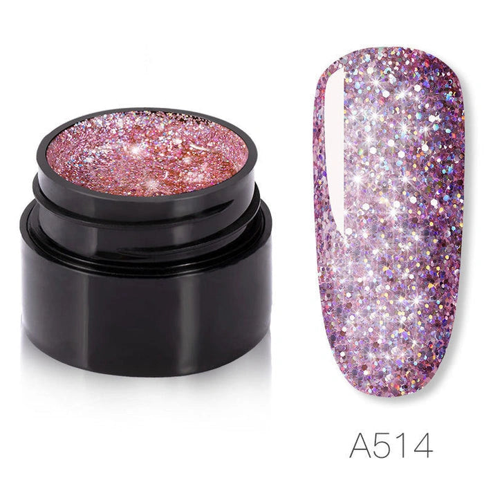 Colorful nail polish