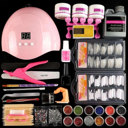 Complete Acrylic Nail Salon Kit