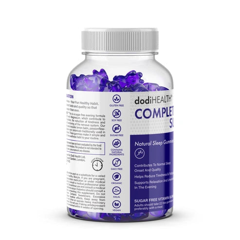 Aaponminimarket Complete Sleep Gummies with Magnesium & Valerian Root - Sugar-Free UK