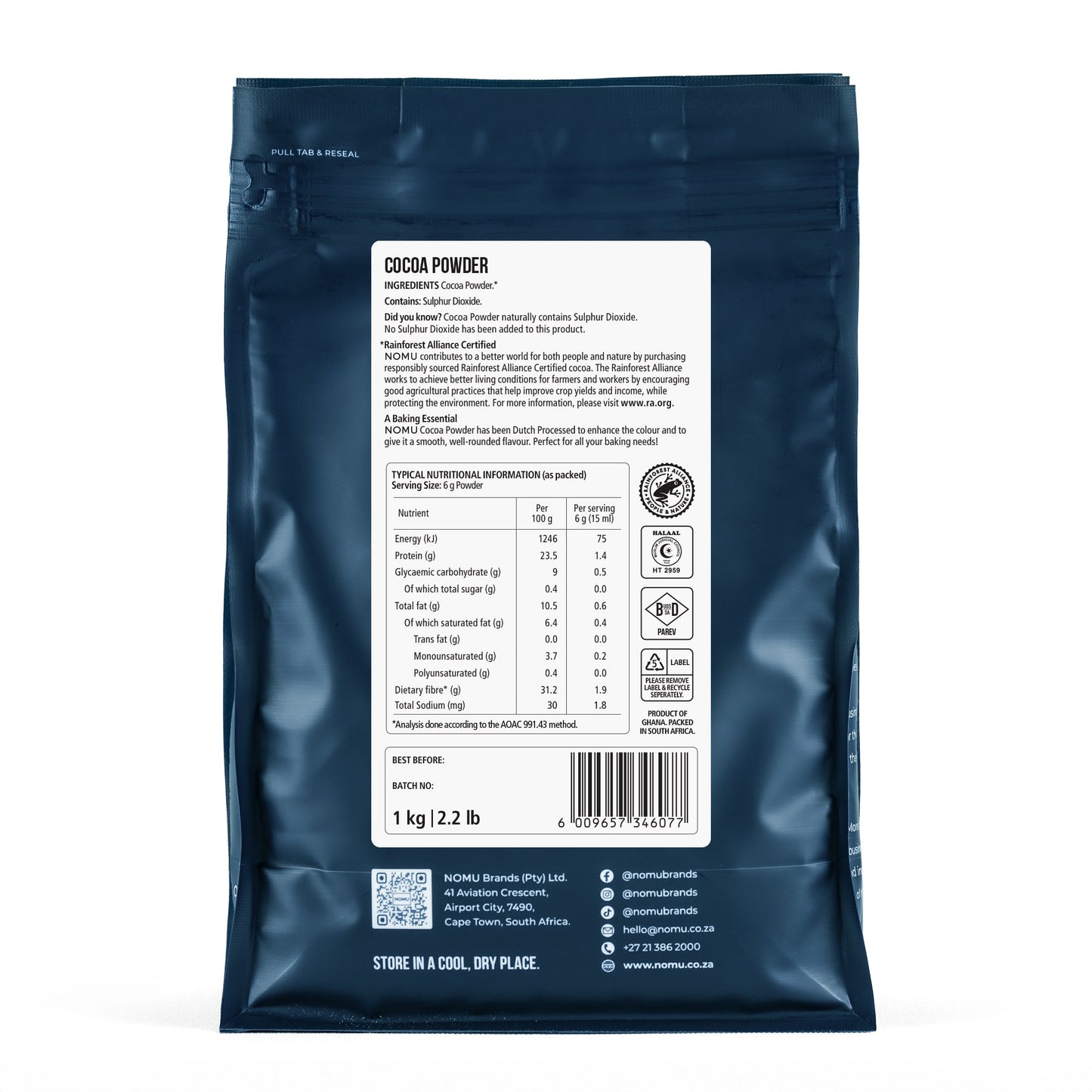 NOMU Cocoa - 250g
