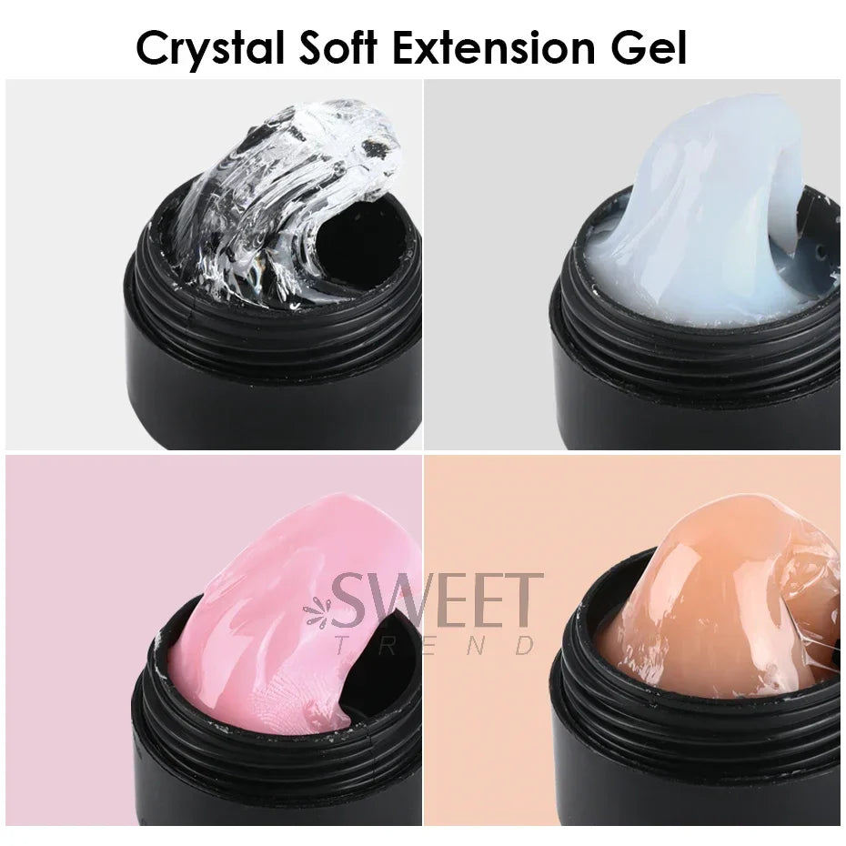 Aapon Mini Market Ltd Crystal Soft Nail Gel Kit for Stunning DIY Manicures