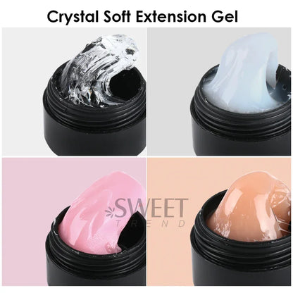 Aapon Mini Market Ltd Crystal Soft Nail Gel Kit for Stunning DIY Manicures
