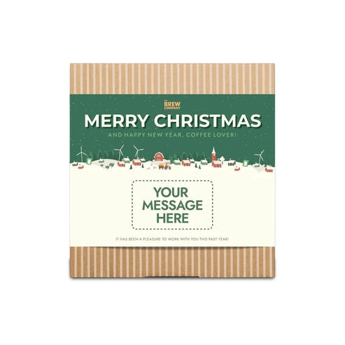 Aaponminimarket Custom Merry Christmas Coffee Gift Box