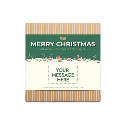 Aaponminimarket Custom Merry Christmas Coffee Gift Box