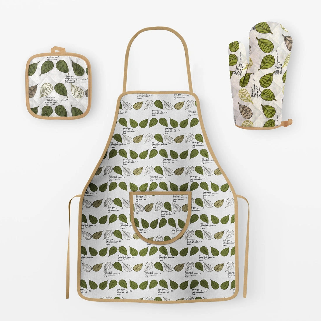 Aaponminimarket Customized Apron & Oven Glove