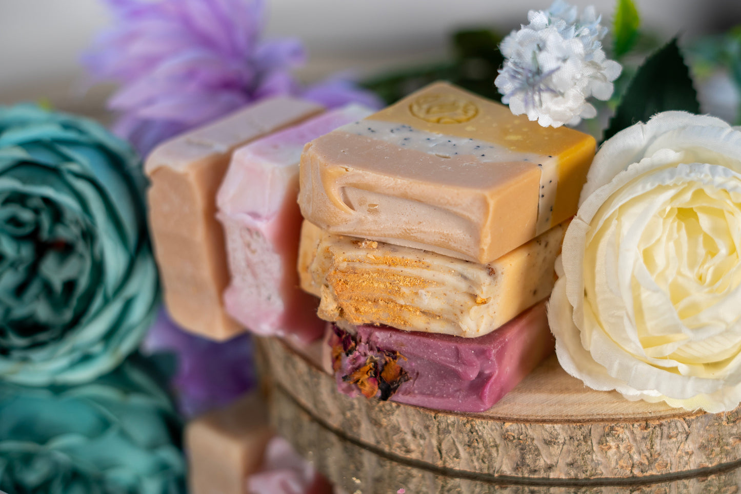 Plum, Rose & Patchouli - Rose Clay Soap