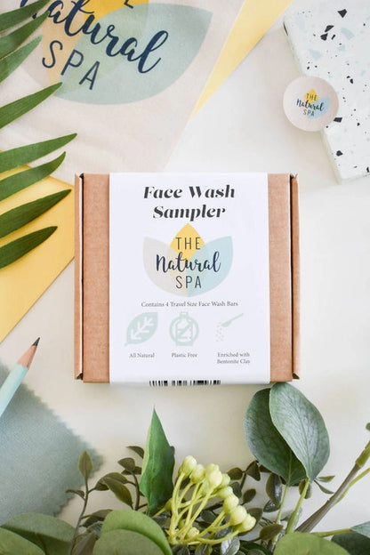 Aaponminimarket Face Wash Sample Pack - 4 x 15g Face Wash Bars