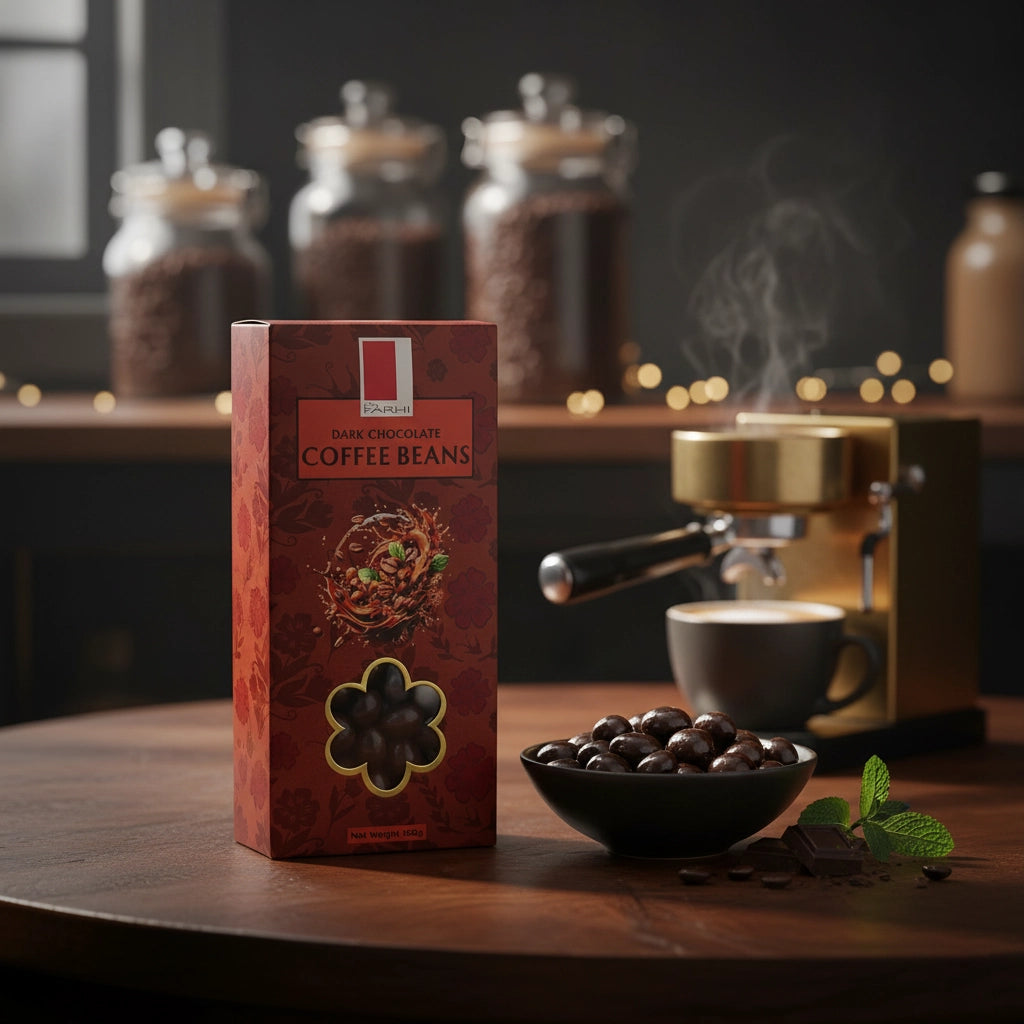 Aaponminimarket Dark Chocolate Coffee Beans 150g