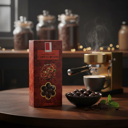 Aaponminimarket Dark Chocolate Coffee Beans 150g