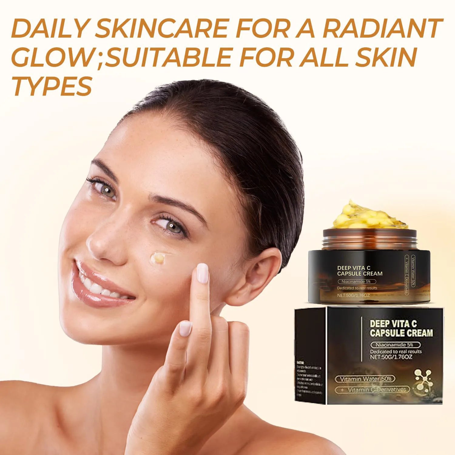 Aapon Mini Market Ltd Deep Vitamin C Golden Capsule Moisturizer