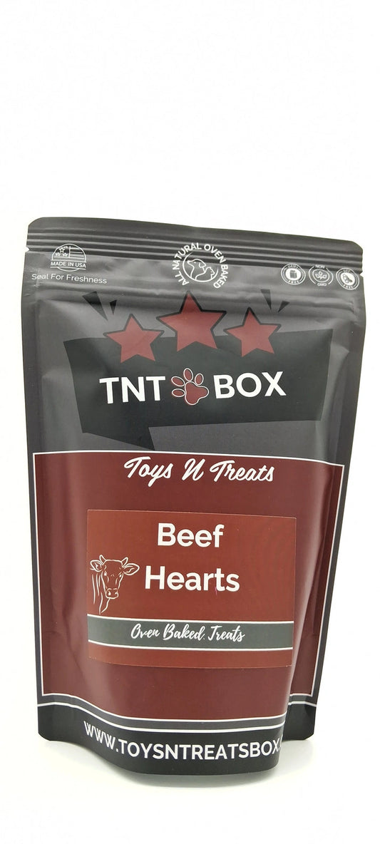 Aaponminimarket Digestive Health Beef Heart Dog Treats - All Natural Oven Baked