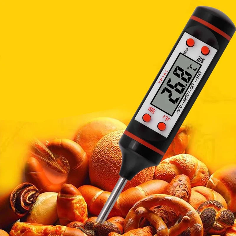 Aapon mini market - Digital Grill Thermometer with Probe Display