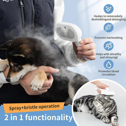 Pet Comb Massage Brush for Cats and Dogs