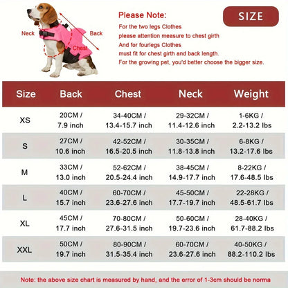 Dog Life Jacket Shark Fin Safety Vest