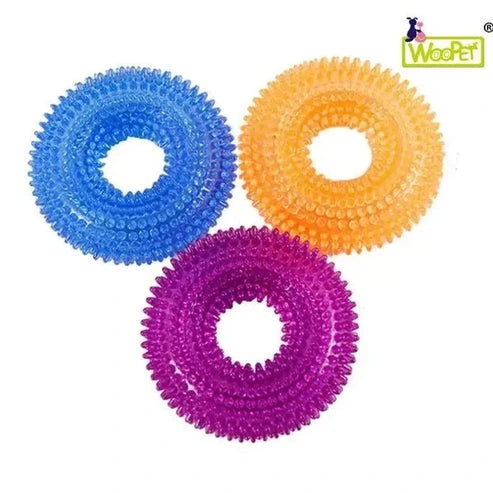 Aaponminimarket Dog Squeaky Tooth Cleaning Toys