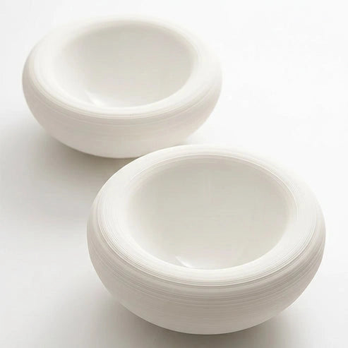 Aaponminimarket Double-Layer Artistic Ceramic Bowl