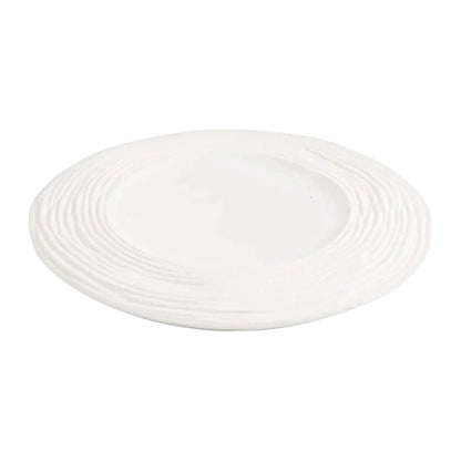 Aapon mini market - Double-Layer Ripple Porcelain Dinner Plate