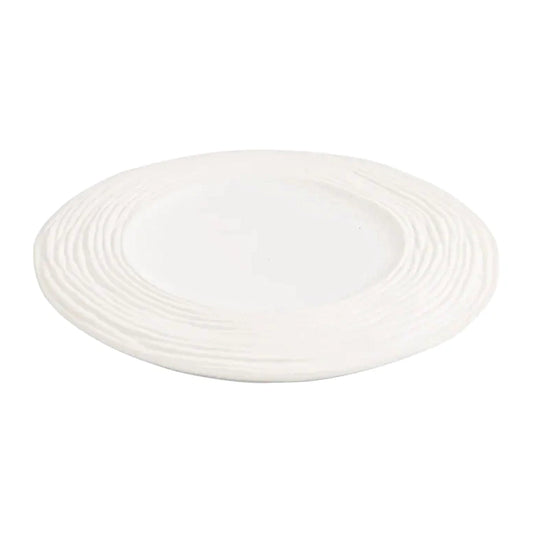 Aapon mini market - Double-Layer Ripple Porcelain Dinner Plate