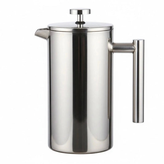 Aaponminimarket Double Stainless Steel Coffee Pot