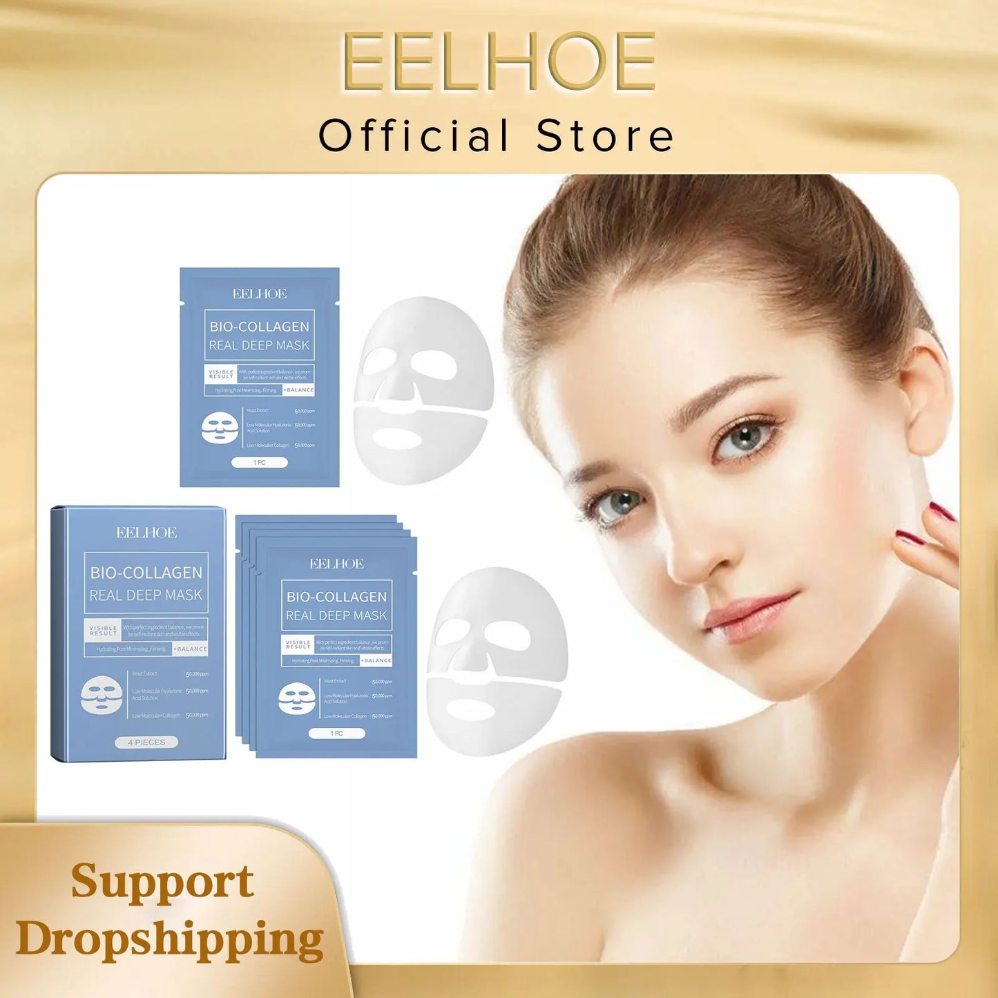Aapon Mini Market Ltd EELHOE Bio Collagen Brightening Facial Mask