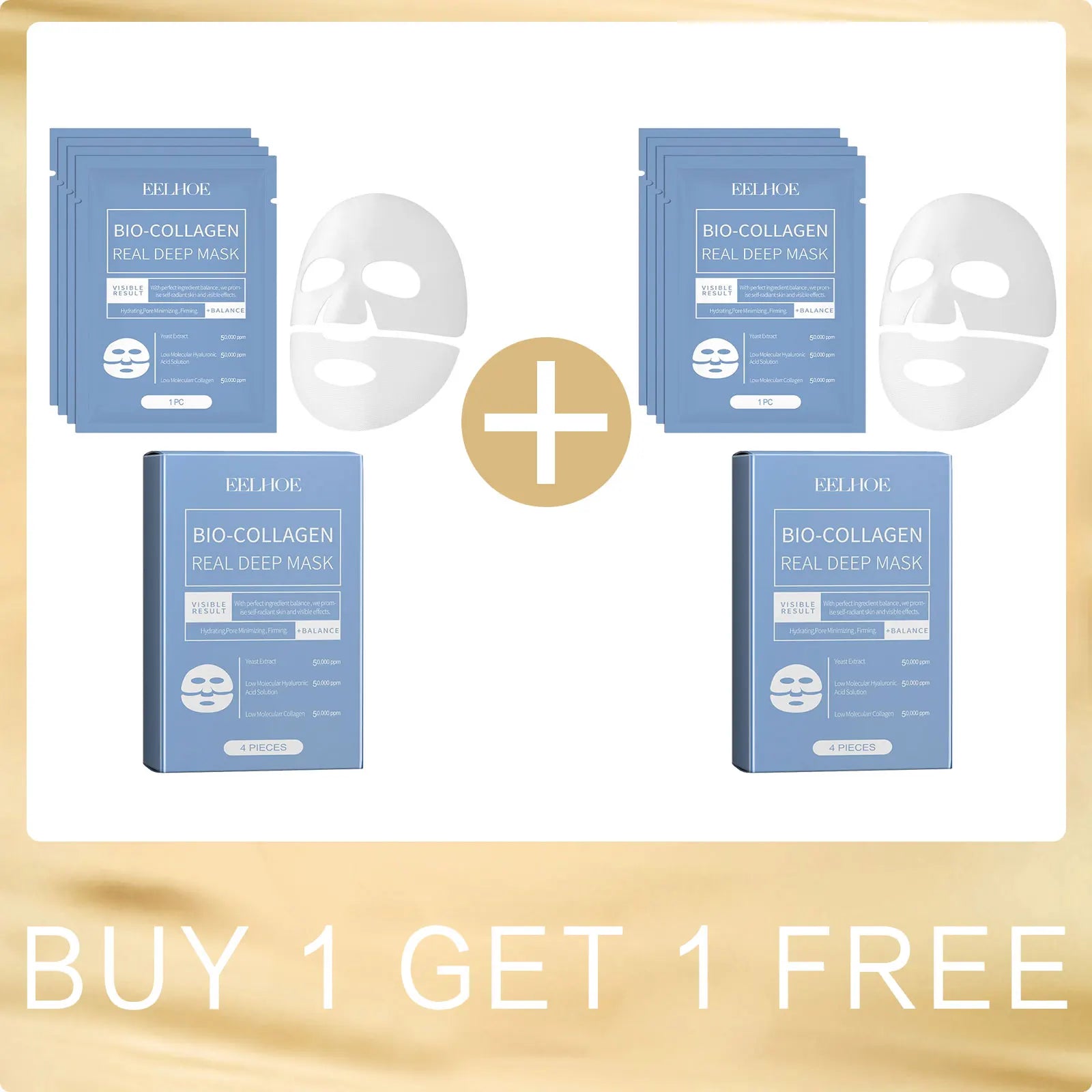 Aapon Mini Market Ltd EELHOE Bio Collagen Brightening Facial Mask
