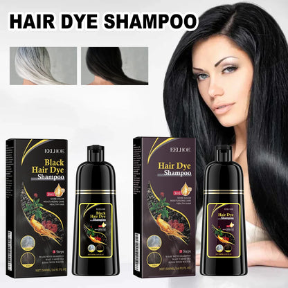 EELHOE Brown Hair Dyeing Shampoo