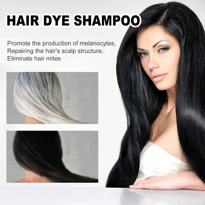 EELHOE Brown Hair Dyeing Shampoo