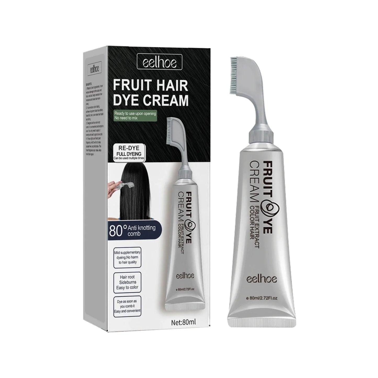 EELHOE Fruit Hair Dye Cream