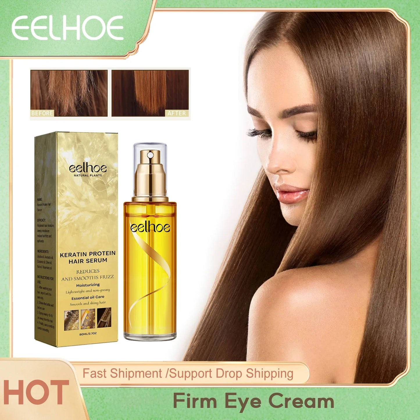 EELHOE Keratin Treatment Spray