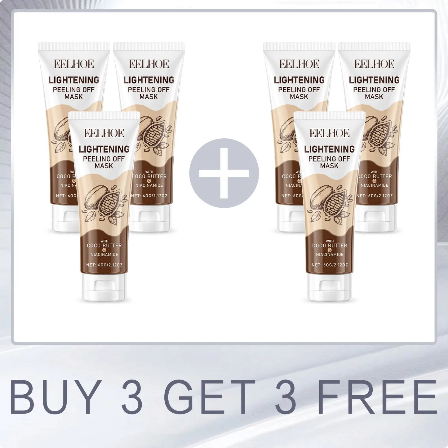EELHOE Nicotinamide Peel Off Mask for Clean, Radiant Skin